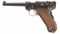 Documented DWM Model 1900 U.S. Test Eagle Luger Pistol