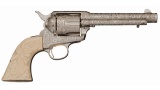 W. Bledsoe Cattle Brand Engraved 1st Gen. Colt SAA Revolver