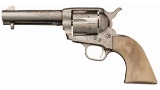 D.W. Harris Engraved Antique Colt Single Action Army Revolver
