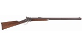 Heavy Barrel Sharps 1874 Single Shot Rifle with Factory Letter