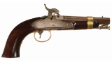 U.S. Navy Henry Deringer Model 1842 Pistol with Rare Rifled Bore
