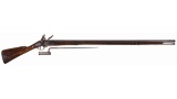 T. Jones Brown Bess Type Flintlock Musket with Bayonet