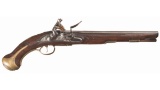 1742 Dated British Pattern 1738 Land Service Flintlock Pistol