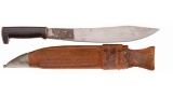 Colins Legitimus #254 Knife, Spanish-American War Themed Sheath
