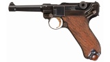 DWM Model 1908 Commercial Luger Pistol with Holster