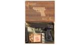 Sauer 38H Pistol with Box, Accessories, Jim Cate Collection