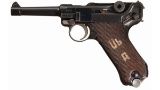 1938 Dated Mauser Luger Pistol with Scarce 