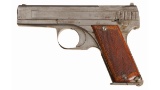 Rare World War II Japanese Type 2 Hamada Semi-Automatic Pistol