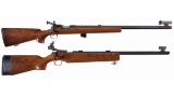 Two U.S. Marked Bolt Action Target Rifles