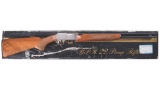 Engraved Browning BPR .22 Magnum Grade II Slide Action Rifle