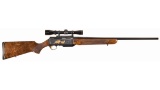 Belgian Browning Grade 4 BAR Semi-Automatic Rifle with Scope