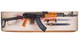 Poly Technologies AK-47S Semi-Automatic Rifle with Bayonet & Box