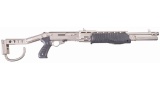 Rare Nickel Plated Franchi SPAS-12 Shotgun