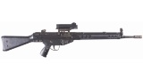 Scarce Heckler & Koch HK-41 Semi-Automatic Rifle with Optic