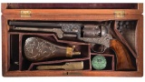 Engraved Colt Model 1851 Navy