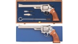Two Cased Smith & Wesson Double Action Revolvers with Boxes