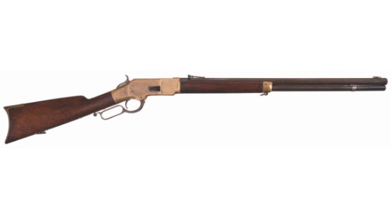 Winchester Model 1866 Rifle, Henry Patent Barrel Address