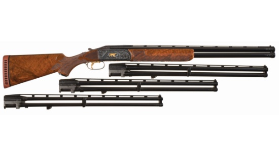 Robert Runge Master Engraved Remington Model 32F Shotgun