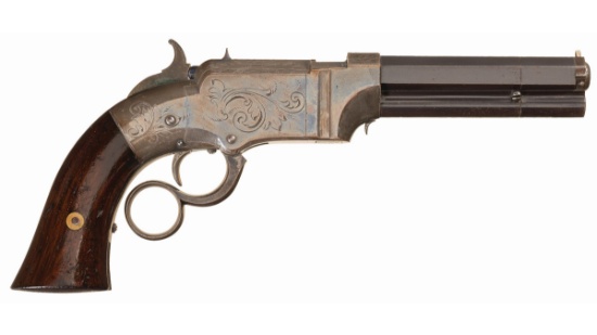 Serial #3 New Haven Volcanic No. 1 Pistol