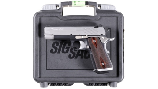 Sig Sauer Model 1911 C3 Semi-Automatic Pistol with Case