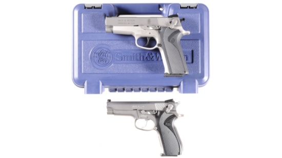 Two Smith & Wesson Semi-Automatic Pistols