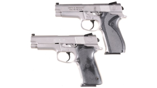 Two Smith & Wesson Semi-Automatic Pistols