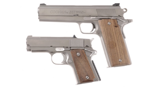 Two Semi-Automatic Pistols