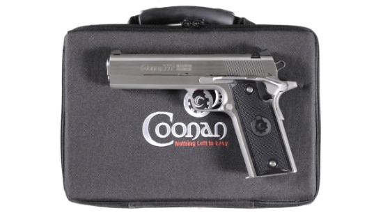 Coonan Arms .357 Magnum Semi-Automatic Pistol with Case