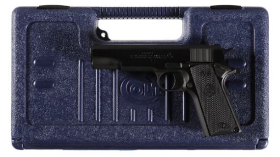Colt Series 80 Gov't Model Pistol w/Matching Case