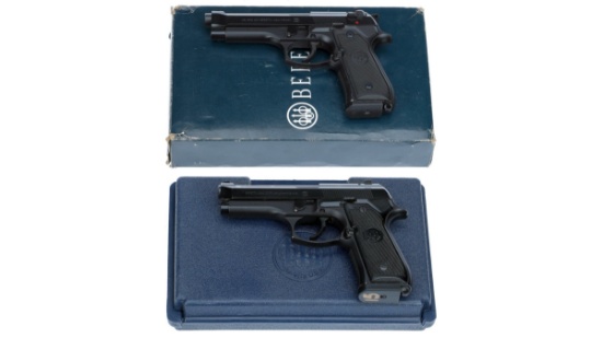 Two Beretta Semi-Automatic Pistols