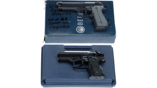 Two Beretta Semi-Automatic Pistols