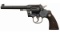 Factory Engraved Colt Officer's Model Revolver in .22 LR