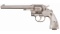 Colt New Service 38 WCF Revolver Factory Steer Head Grip, Letter