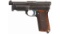 Mauser Model 1912-14 Prototype Semi-Automatic Pistol