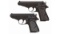 Two WWII Walther Pistols, PP-PPK