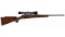 Engraved Browning Olympian Bolt Action Rifle with Scope