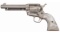 Engraved Colt Second Generation Single Action Army Revolver