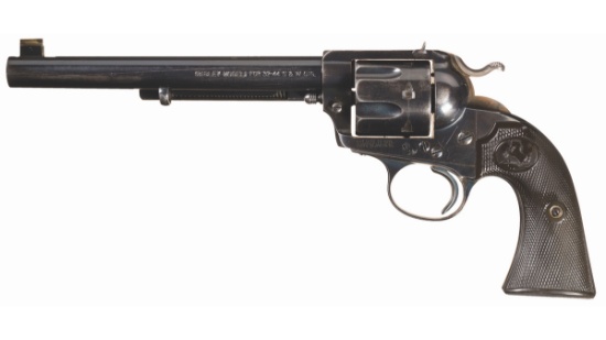 Colt Bisley Flattop Target Model .32-44 S&W Revolver