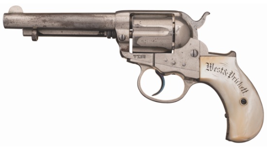 Colt Model 1877 Thunderer Revolver with Pearl Grips