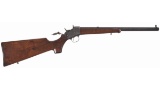 Remington Model 1871 Rolling Block Pistol Converted to a Carbine