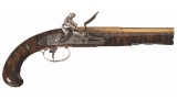 Contemporary Kentucky Flintlock Pistol by Alvin A. White