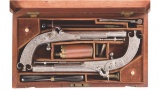 Cased Pair D. & J. Fraser Percussion Scottish Belt Pistols