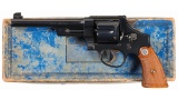 S&W 38-44 Outdoorsman (Pre-War) Revolver with Box and Letter