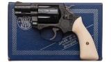 Factory Engraved S&W Model 37 Airweight DA Revolver with Box