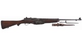 WWII Model 1941 Johnson Semi-Automatic Rifle with Bayonet