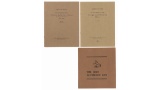 Three Colt Machine Gun Manuals