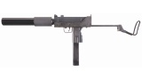 Ingram M-10 Fully Automatic Submachine Gun with Suppressor