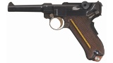 DWM Model 1902 American Eagle Cartridge Counter Luger Pistol