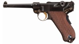 Early 1900 DWM American Eagle Commercial Luger Pistol