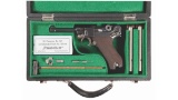 DWM 1920 Commercial Luger Pistol with Case & Accessories